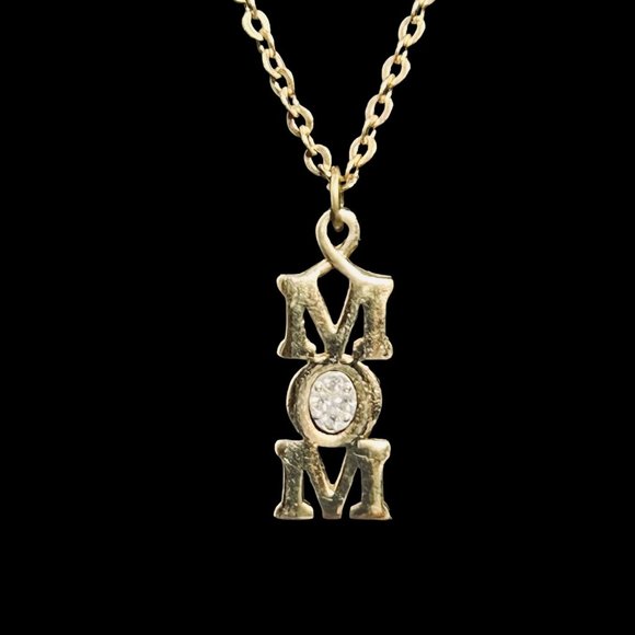 Vintage Avon Gold Tone Cable Chain Mom Necklace (4595) - Picture 2 of 6